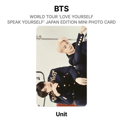 BTS WORLD TOUR ‘LOVE YOURSELF: SPEAK YOURSELF’- JAPAN EDITION MINI PHOTO CARD Official Photocard