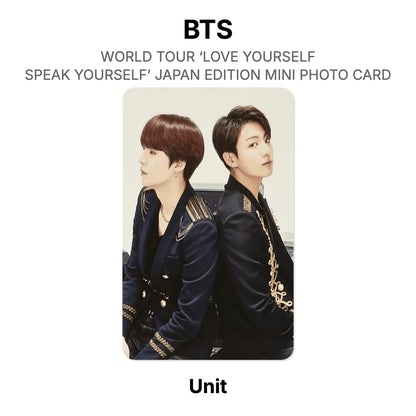 BTS WORLD TOUR ‘LOVE YOURSELF: SPEAK YOURSELF’- JAPAN EDITION MINI PHOTO CARD Official Photocard