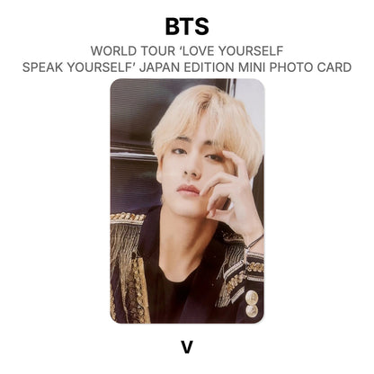 BTS WORLD TOUR ‘LOVE YOURSELF: SPEAK YOURSELF’- JAPAN EDITION MINI PHOTO CARD Official Photocard