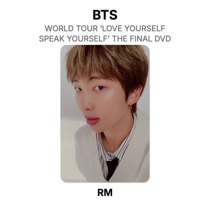 BTS WORLD TOUR ‘LOVE YOURSELF : SPEAK YOURSELF’ THE FINAL DVD Offizielle Photocard
