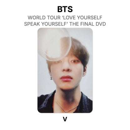 BTS WORLD TOUR ‘LOVE YOURSELF : SPEAK YOURSELF’ THE FINAL DVD Offizielle Photocard