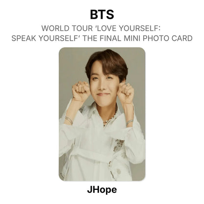 BTS WORLD TOUR ‘LOVE YOURSELF: SPEAK YOURSELF’ THE FINAL MINI PHOTO CARD Offizielle Photocard