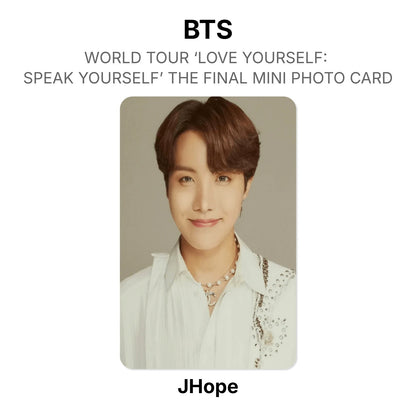 BTS WORLD TOUR ‘LOVE YOURSELF: SPEAK YOURSELF’ THE FINAL MINI PHOTO CARD Offizielle Photocard