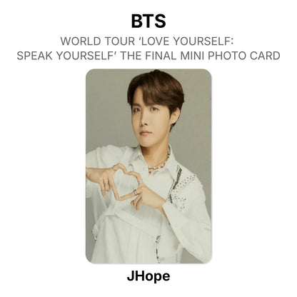 BTS WORLD TOUR ‘LOVE YOURSELF: SPEAK YOURSELF’ THE FINAL MINI PHOTO CARD Offizielle Photocard