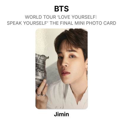 BTS WORLD TOUR ‘LOVE YOURSELF: SPEAK YOURSELF’ THE FINAL MINI PHOTO CARD Offizielle Photocard