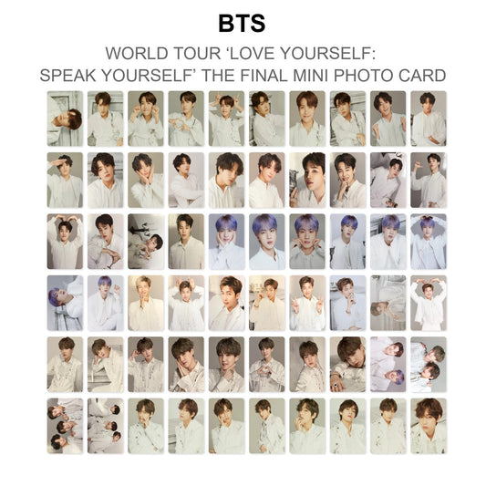 BTS WORLD TOUR ‘LOVE YOURSELF: SPEAK YOURSELF’ THE FINAL MINI PHOTO CARD официальная фотокарта