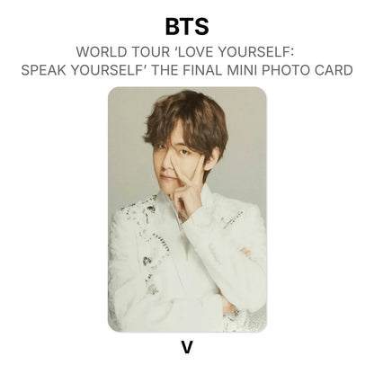 BTS WORLD TOUR ‘LOVE YOURSELF: SPEAK YOURSELF’ THE FINAL MINI PHOTO CARD Offizielle Photocard