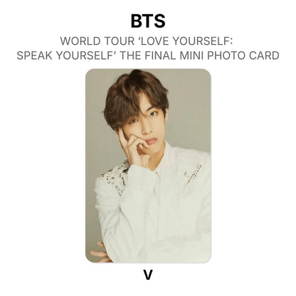 BTS WORLD TOUR ‘LOVE YOURSELF: SPEAK YOURSELF’ THE FINAL MINI PHOTO CARD Offizielle Photocard