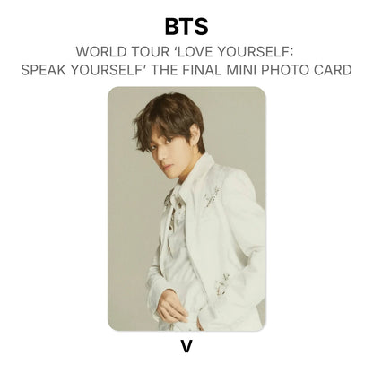 BTS WORLD TOUR ‘LOVE YOURSELF: SPEAK YOURSELF’ THE FINAL MINI PHOTO CARD Offizielle Photocard