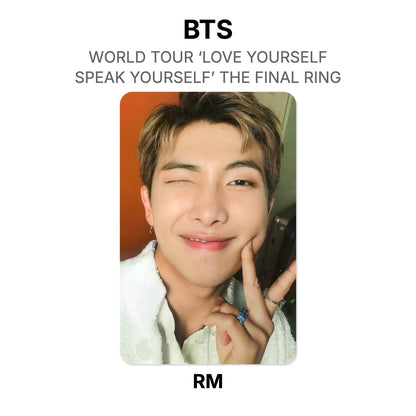 BTS WORLD TOUR ‘LOVE YOURSELF: SPEAK YOURSELF’ THE FINAL RING 公式フォトカード