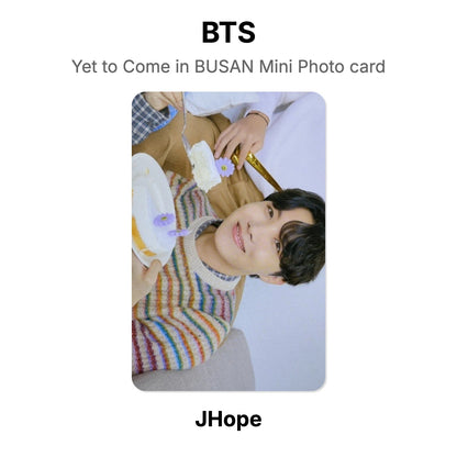 BTS Yet to Come in BUSAN Mini Photo card 公式フォトカード