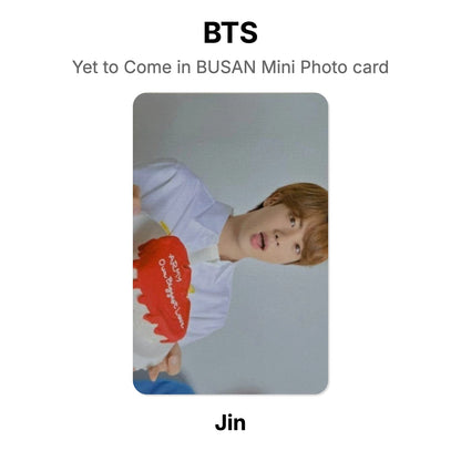 BTS Yet to Come in BUSAN Mini Photo card 公式フォトカード