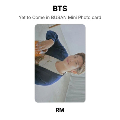 BTS Yet to Come in BUSAN Mini Photo card 公式フォトカード