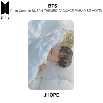 BTS Yet to Come in BUSAN THEMED PACKAGE PARADISE HOTEL BUSAN Official Photocard