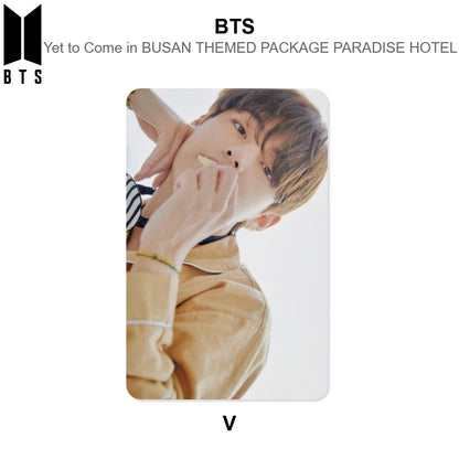 BTS Yet to Come in BUSAN THEMED PACKAGE PARADISE HOTEL BUSAN Official Photocard
