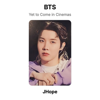 BTS Yet to Come in Cinemas officiellt Photocard