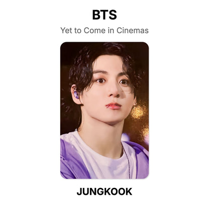 BTS Yet to Come in Cinemas officiellt Photocard