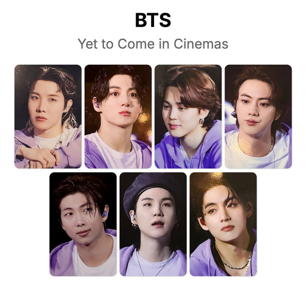 BTS Yet to Come in Cinemas Official Photocard