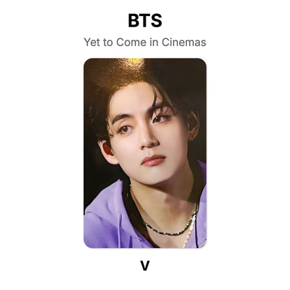 BTS Yet to Come in Cinemas officiellt Photocard