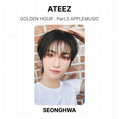 ATEEZ GOLDEN HOUR : Part.3 APPLEMUSIC Official Photocard