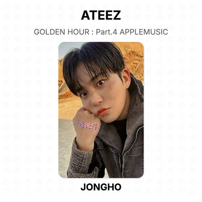 ATEEZ GOLDEN HOUR : Part.4 APPLEMUSIC Official Photocard
