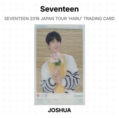Seventeen 2019 JAPAN TOUR 'HARU' TRADING CARD Official Photocard
