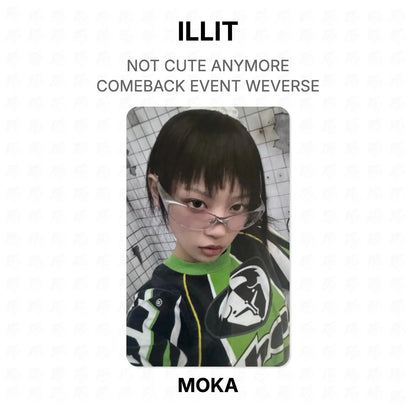 ILLIT NOT CUTE ANYMORE COMEBACK EVENT WEVERSE Official Photocard