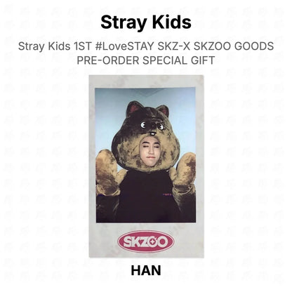 Stray Kids 1ST #LoveSTAY SKZ-X SKZOO GOODS PRE-ORDER SPECIAL GIFT Official Photocard