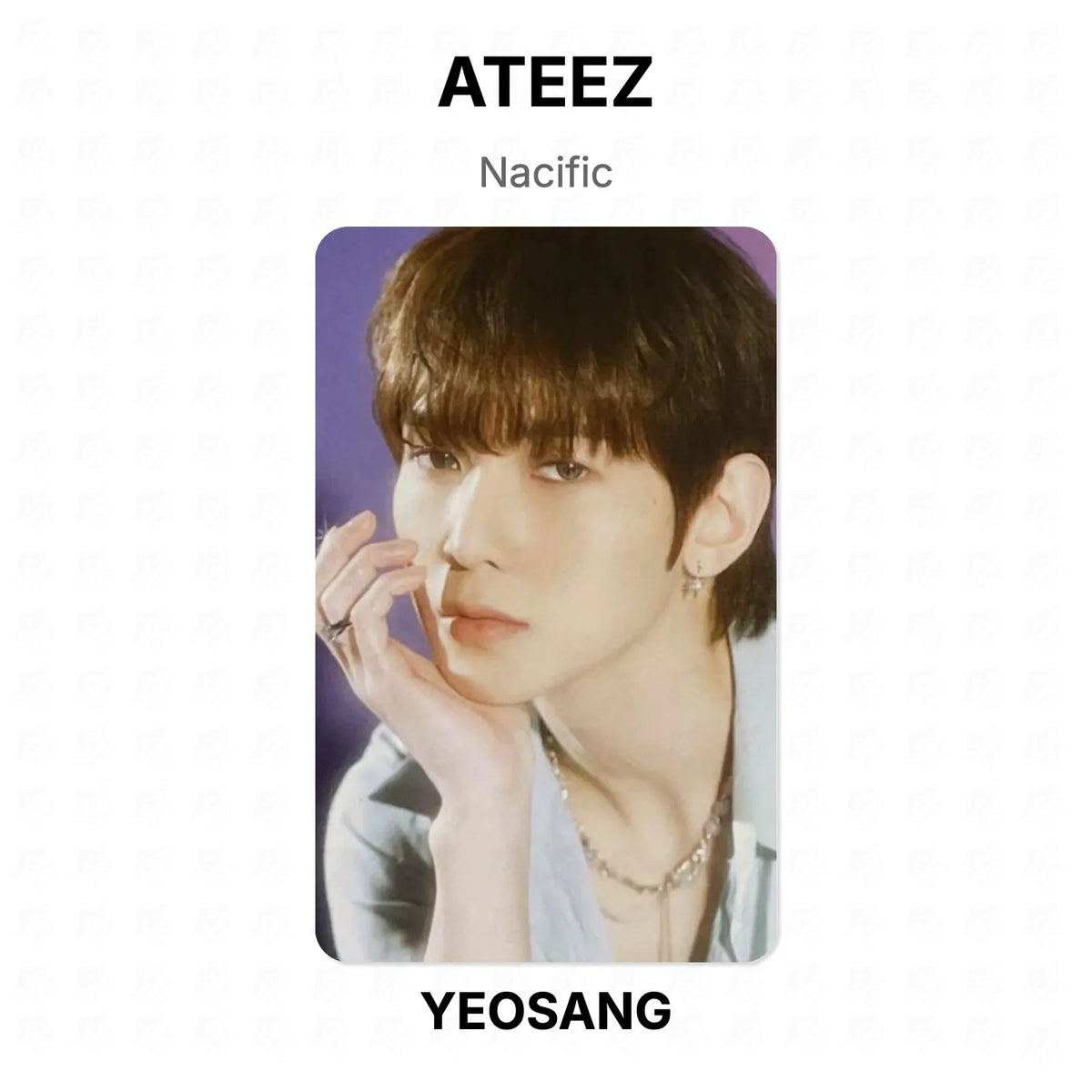 ATEEZ Nacific Official Photocard