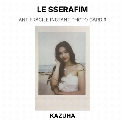 LE SSERAFIM ANTIFRAGILE INSTANT PHOTO CARD 9 Official Photocard