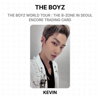 THE BOYZ WORLD TOUR : THE B-ZONE IN SEOUL ENCORE TRADING CARD Official Photocard