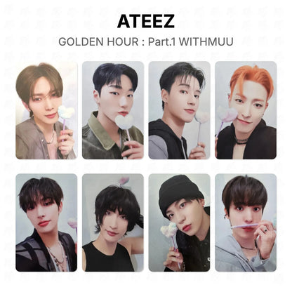ATEEZ GOLDEN HOUR : Part.1 WITHMUU Official Photocard