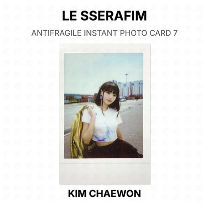 LE SSERAFIM ANTIFRAGILE INSTANT PHOTO CARD 7 Official Photocard