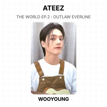 ATEEZ THE WORLD EP.2 : OUTLAW EVERLINE Official Photocard