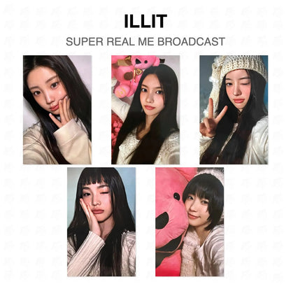 ILLIT SUPER REAL ME BROADCAST Official Photocard