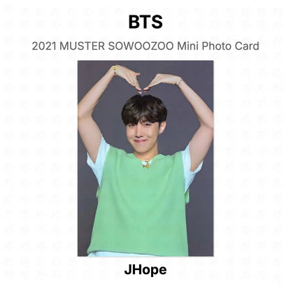 BTS 2021 MUSTER SOWOOZOO Mini Photo Card โฟโต้การ์ดของแท้