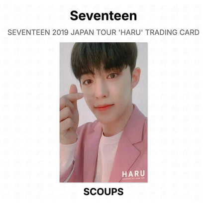 Seventeen 2019 JAPAN TOUR 'HARU' TRADING CARD Official Photocard