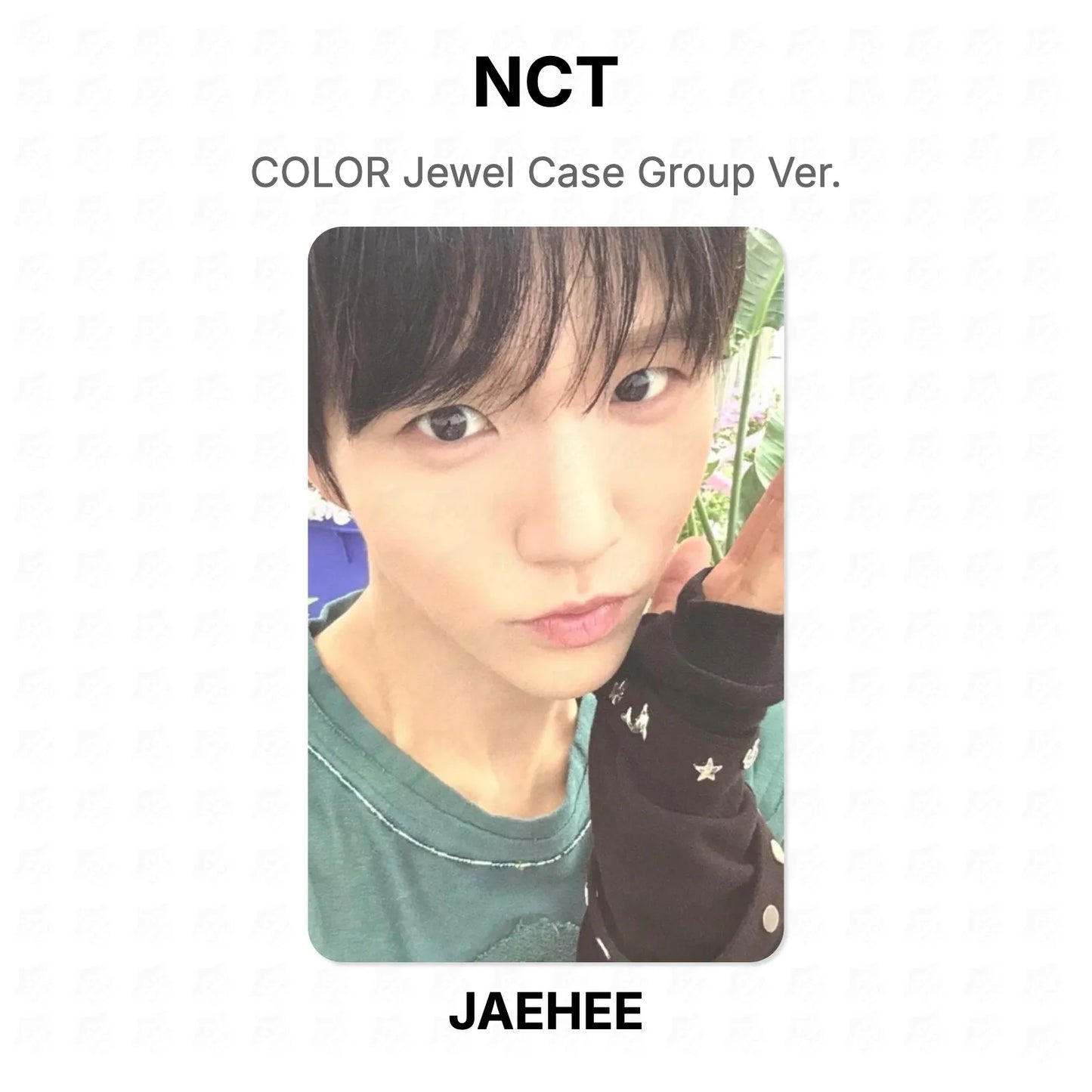NCT COLOR Jewel Case Group Ver. Official Photocard