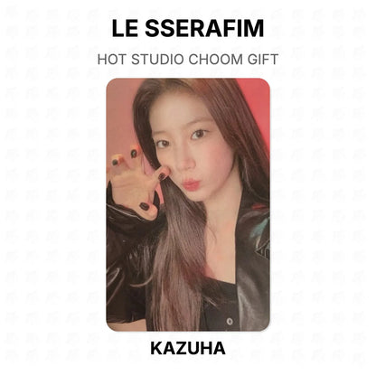 LE SSERAFIM HOT STUDIO CHOOM GIFT Official Photocard