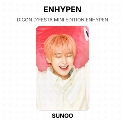 ENHYPEN DICON D'FESTA MINI EDITION:ENHYPEN Official Photocard
