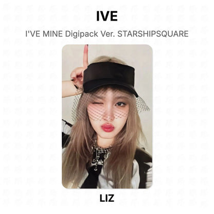 IVE I'VE MINE Digipack Ver. STARSHIPSQUARE Official Photocard