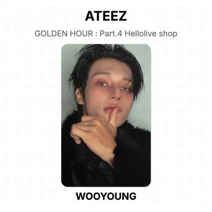 ATEEZ GOLDEN HOUR : Part.4 Hellolive shop Official Photocard