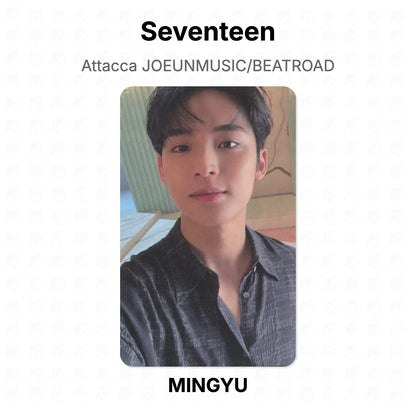 Seventeen Attacca JOEUNMUSIC/BEATROAD Official Photocard