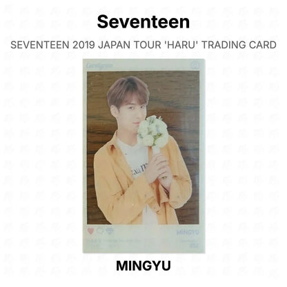 Seventeen 2019 JAPAN TOUR 'HARU' TRADING CARD Official Photocard