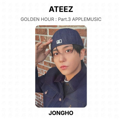 ATEEZ GOLDEN HOUR : Part.3 APPLEMUSIC Official Photocard