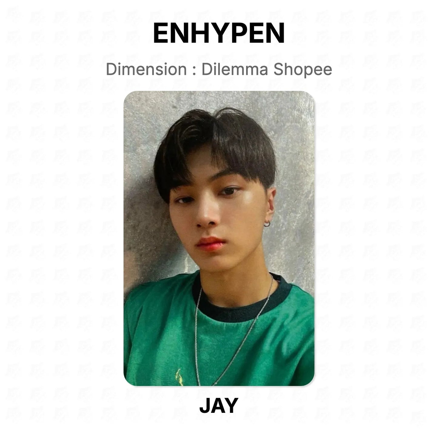 ENHYPEN Dimension : Dilemma Shopee Official Photocard