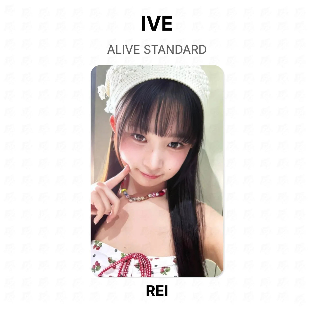 IVE ALIVE STANDARD Official Photocard