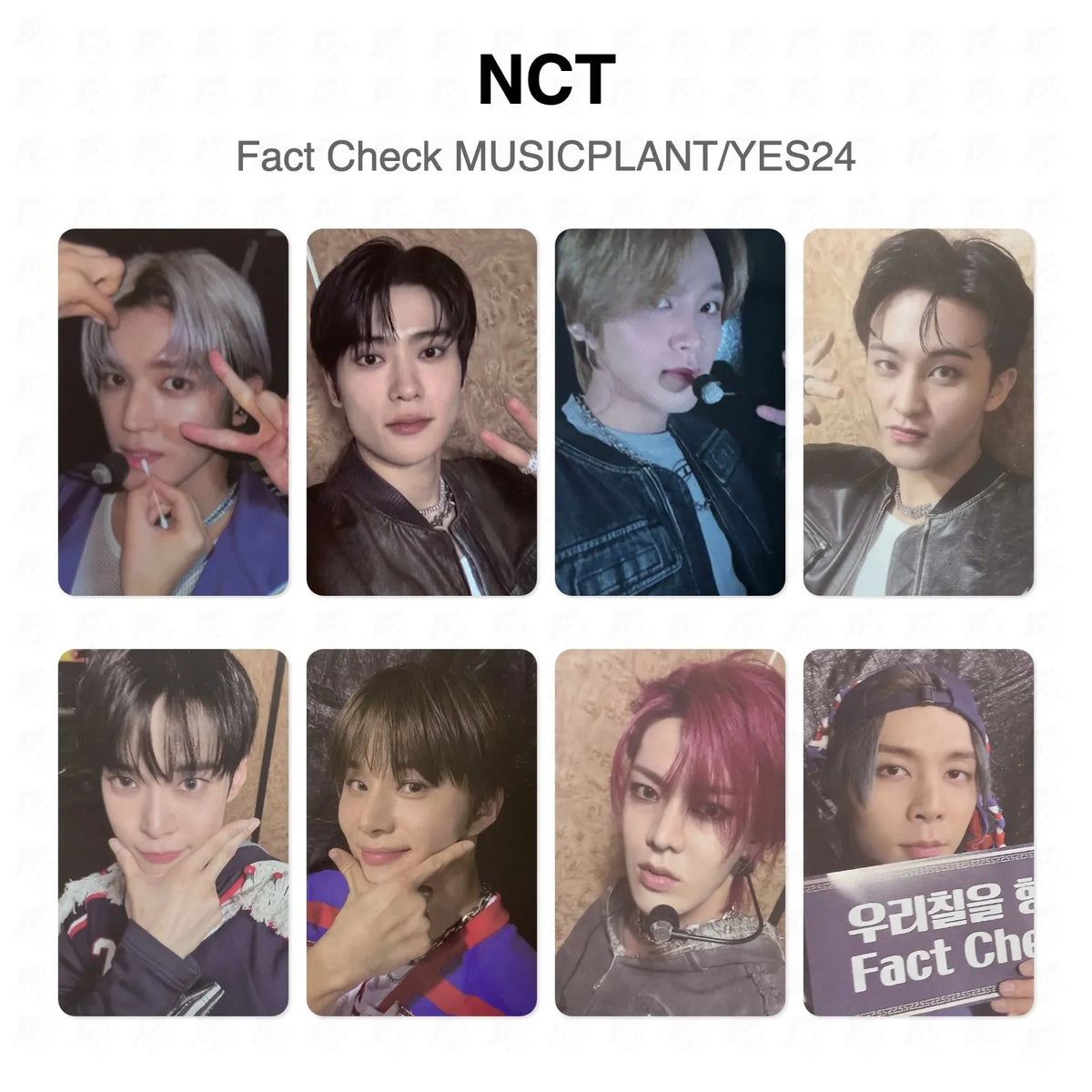NCT Fact Check MUSICPLANT/YES24 Official Photocard