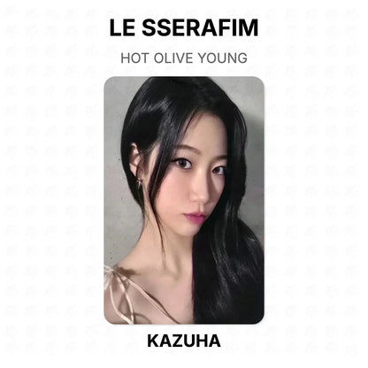 LE SSERAFIM HOT OLIVE YOUNG Official Photocard