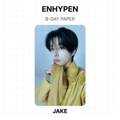 ENHYPEN B-DAY PAPER Official Photocard